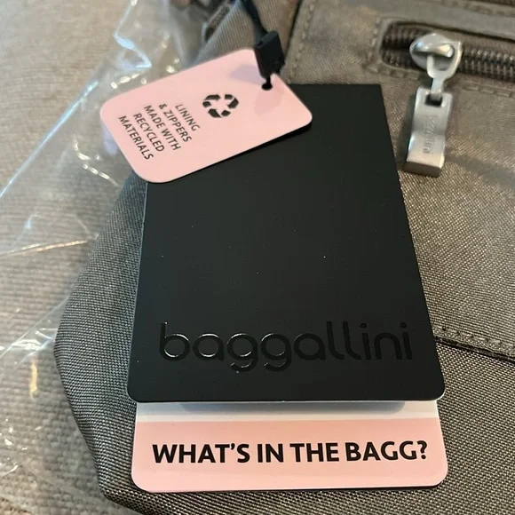 Baggallini Sterling Shimmer Let's Escape Bag/NWT - Picture 8 of 12